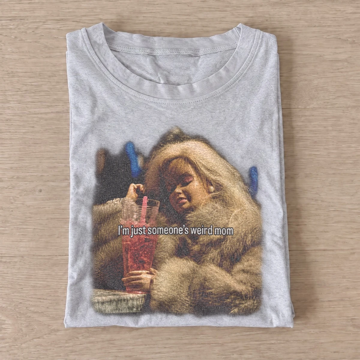 Im just someones weird mom doll t shirt gray20weird mom doll.webp