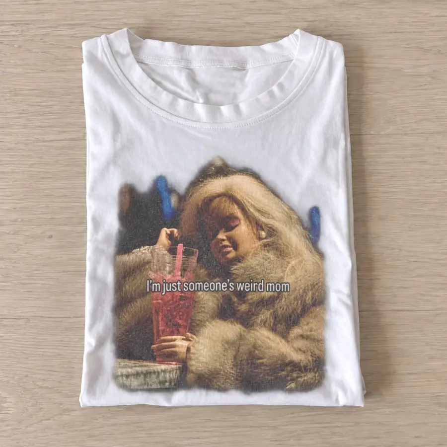 Im just someones weird mom doll t shirt white20weird mom doll.webp