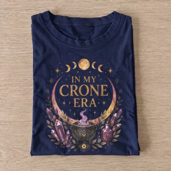 In my crone era t shirt navy20crone era.webp
