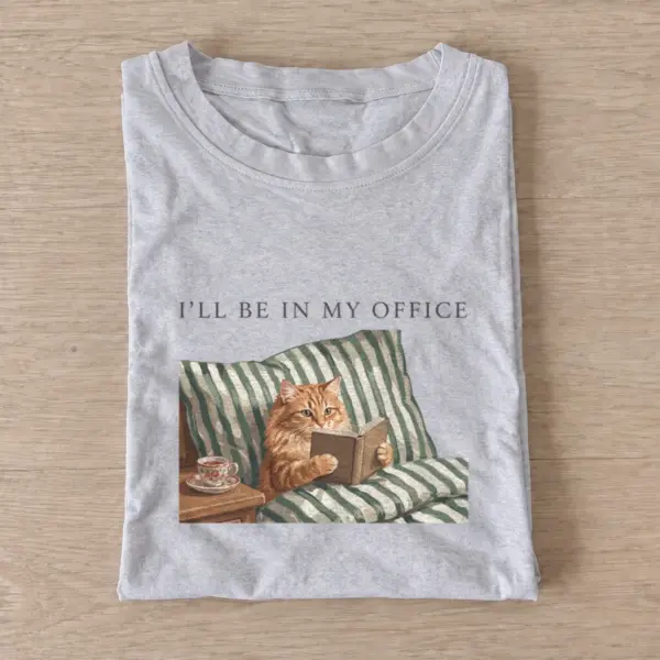 In my office t shirt gray20in my office.webp