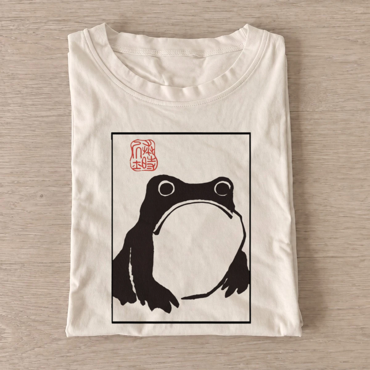 Ink frog frame t shirt sand20ink frog frame.webp