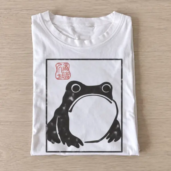Ink frog graphic t shirt white20ink frog.webp