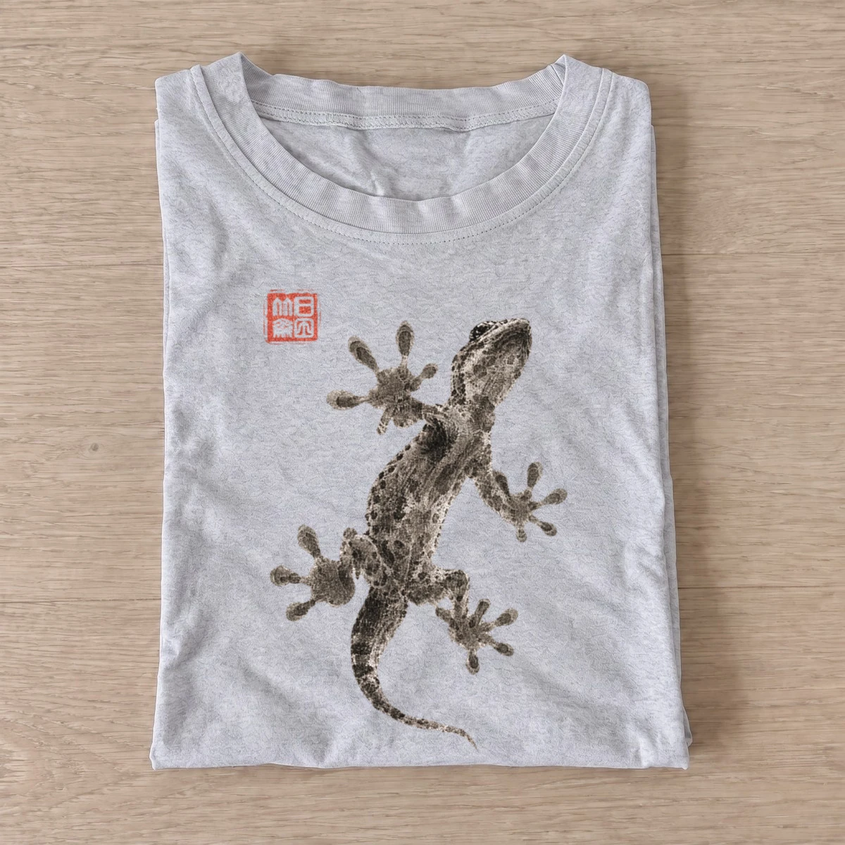 Ink gecko graphic t shirt gray20ink gecko.webp