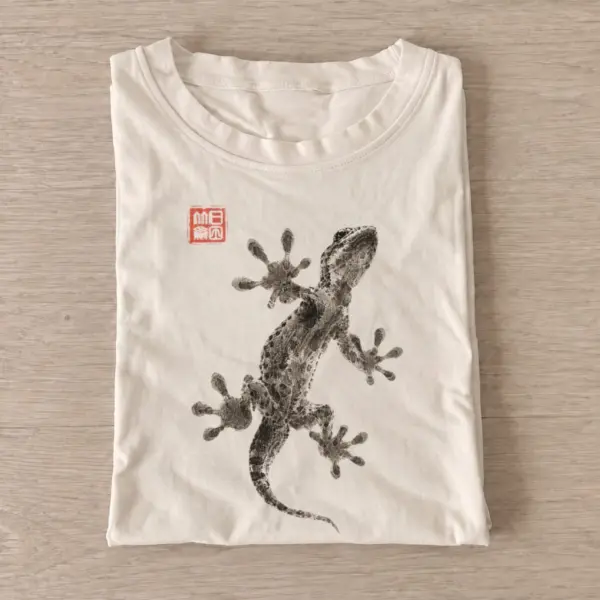 Ink gecko graphic t shirt sand20ink gecko.webp