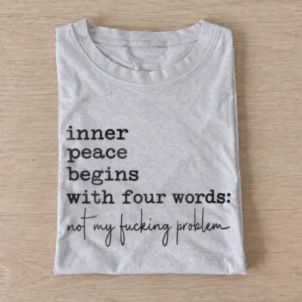 Inner peace begins with four words t shirt gray20inner peace boundaries.webp
