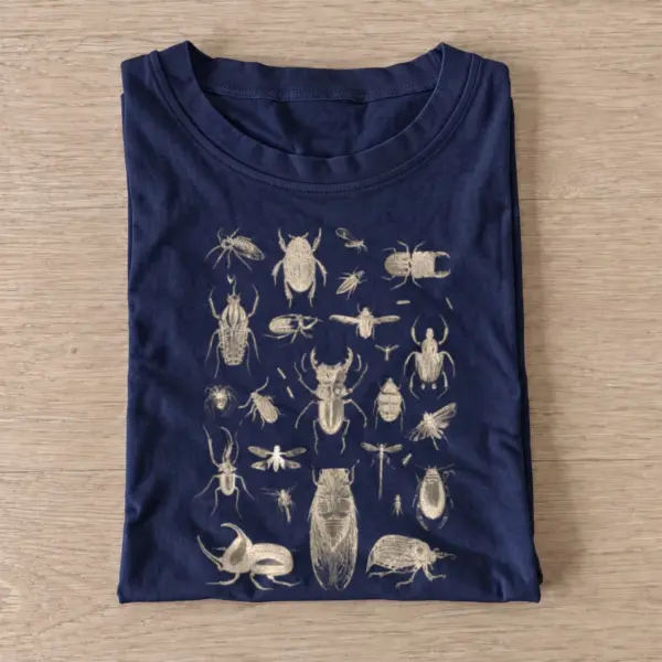 Insect collection t shirt navy20insect collection.webp