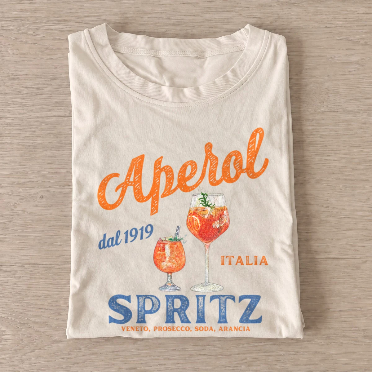 Italian orange spritz cocktail t shirt sand20orange spritz cocktail.webp