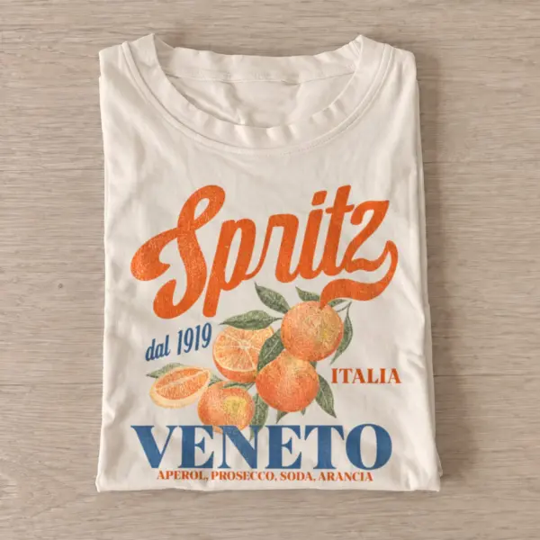 Italian spritz veneto graphic t shirt sand20italian spritz.webp
