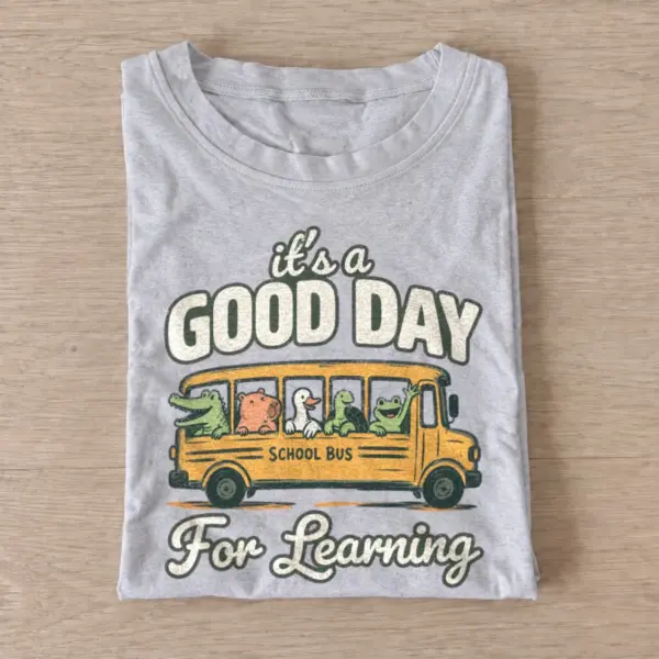 Its a good day for learning t shirt gray20good day learning.webp
