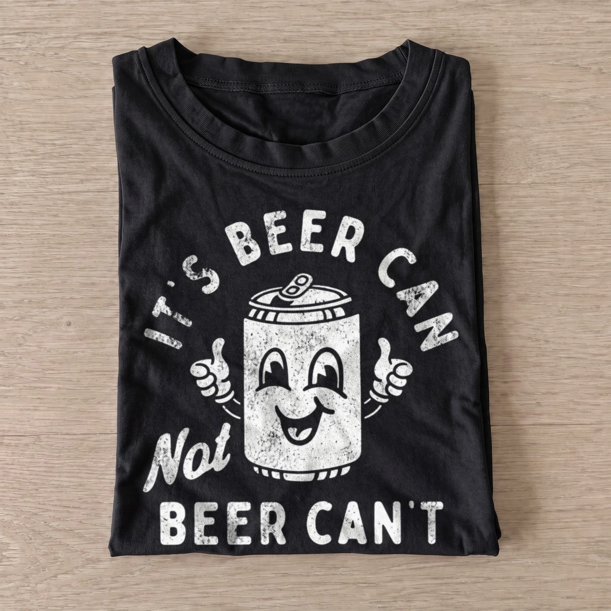 Its beer can not beer cant graphic t shirt black20beer can attitude.webp