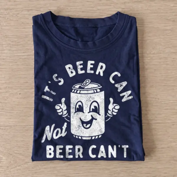 Its beer can not beer cant graphic t shirt navy20beer can attitude.webp