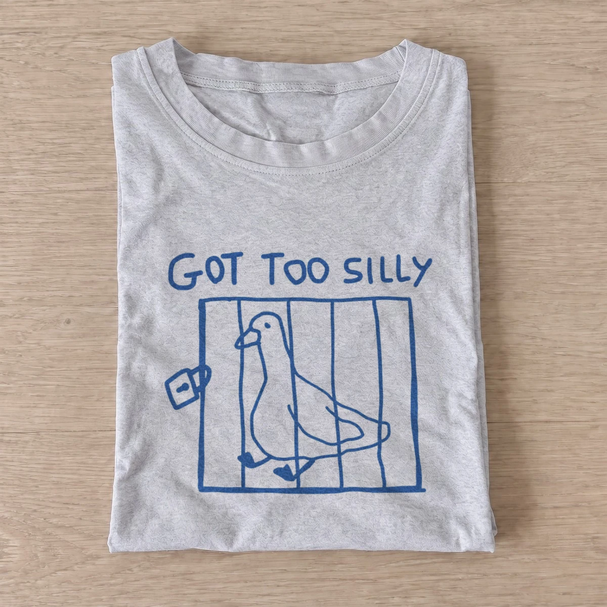 Jailed silly goose t shirt gray20jailed silly goose.webp