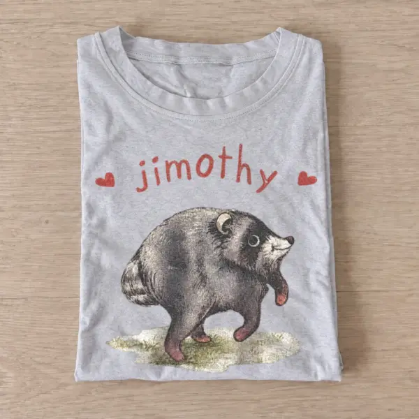 Jimothy bear graphic t shirt gray20jimothy bear.webp
