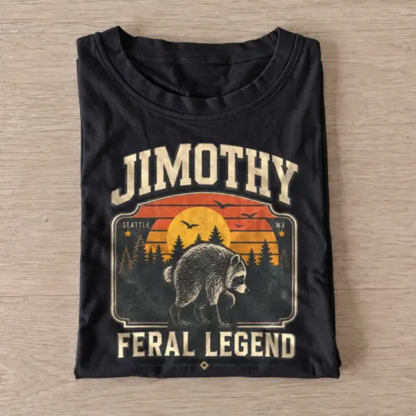 Jimothy feral legend raccoon t shirt black20feral legend jimothy.webp