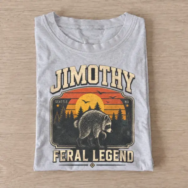 Jimothy feral legend raccoon t shirt gray20feral legend jimothy.webp
