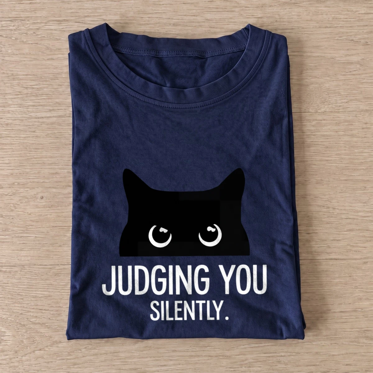 Judging you silently t shirt navy20judging you silently.webp
