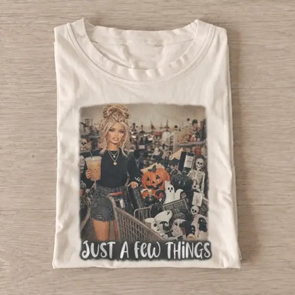 Just a few things spooky shopping doll t shirt sand20spooky shopping doll.webp