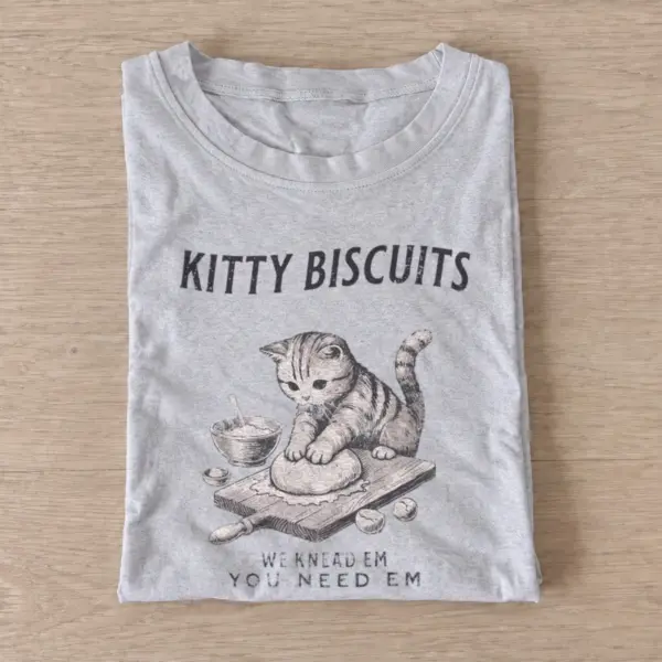 Kitty biscuits bakery t shirt gray20kitty biscuits bakery.webp