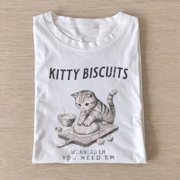 Kitty biscuits bakery t shirt white20kitty biscuits bakery.webp
