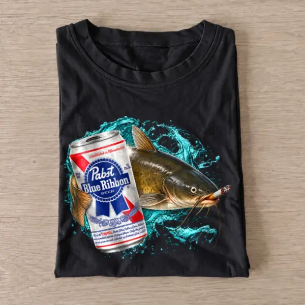 Lager catfish t shirt black20lager20catfish.webp
