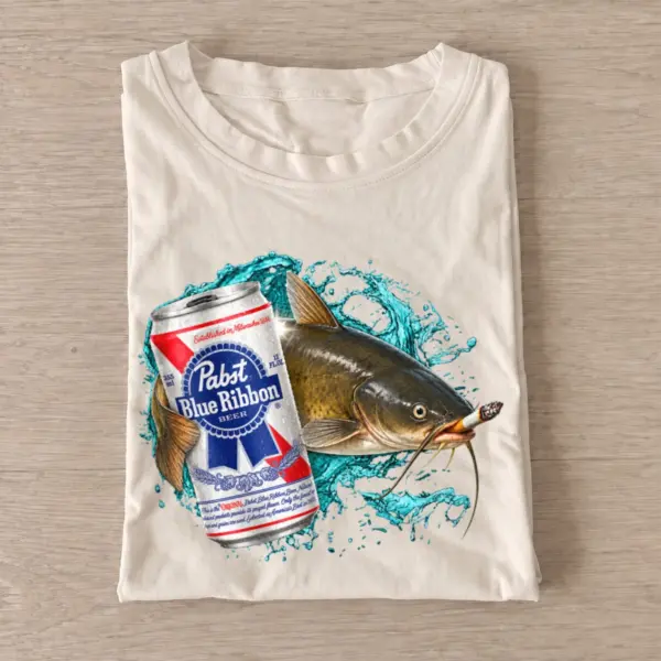 Lager catfish t shirt sand20lager20catfish.webp