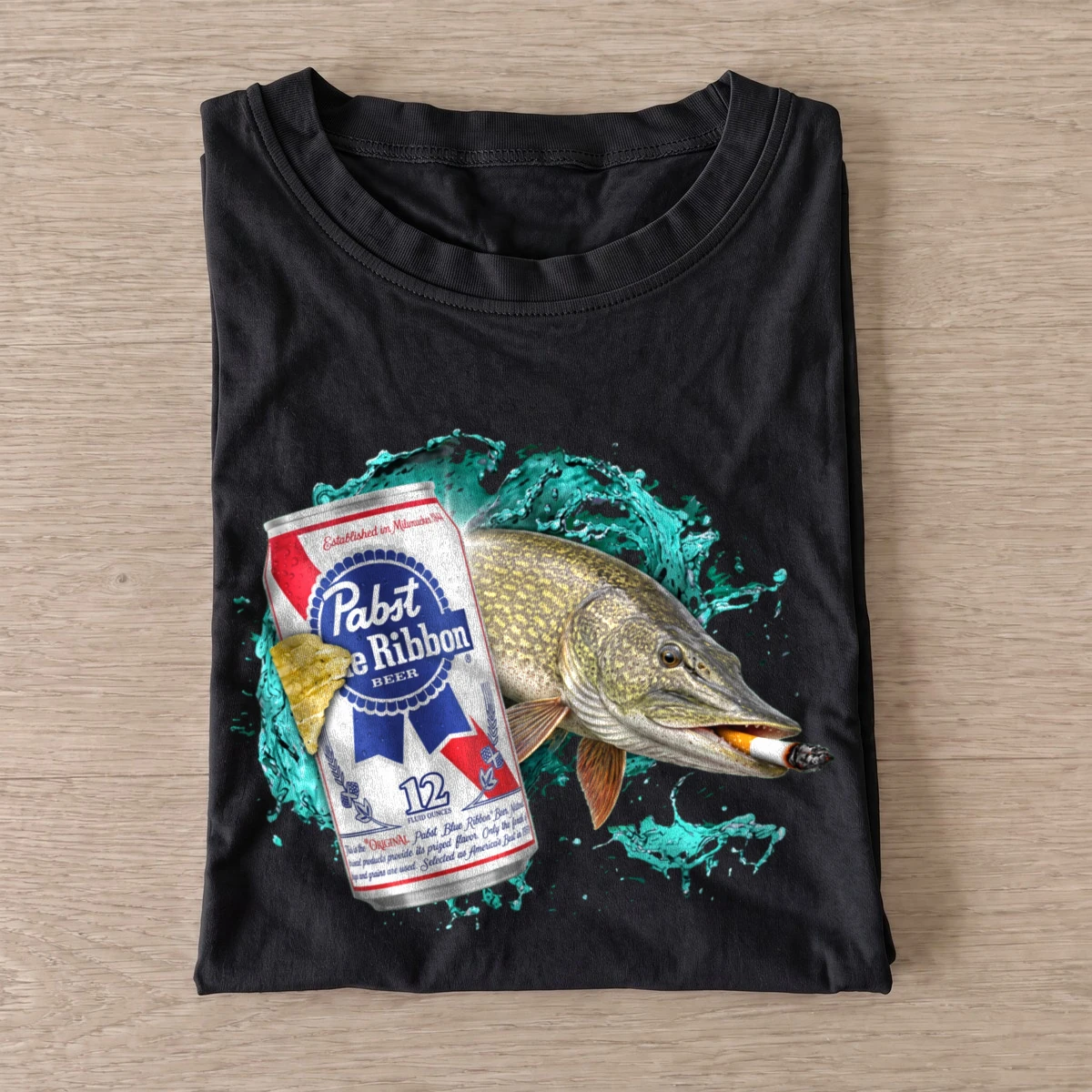 Lager pike t shirt black20lager pike.webp