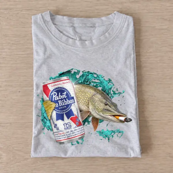 Lager pike t shirt gray20lager pike.webp