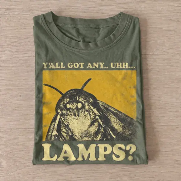 Lamp seeking moth graphic t shirt olive20lamp seeking moth.webp