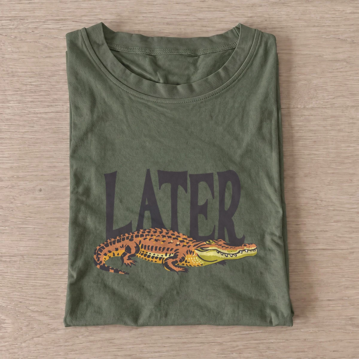 Later alligator t shirt olive20later alligator.webp