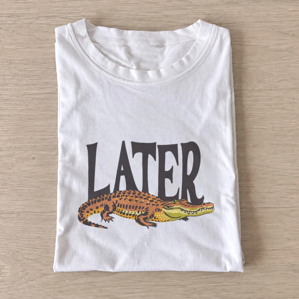 Later alligator t shirt white20later alligator.webp