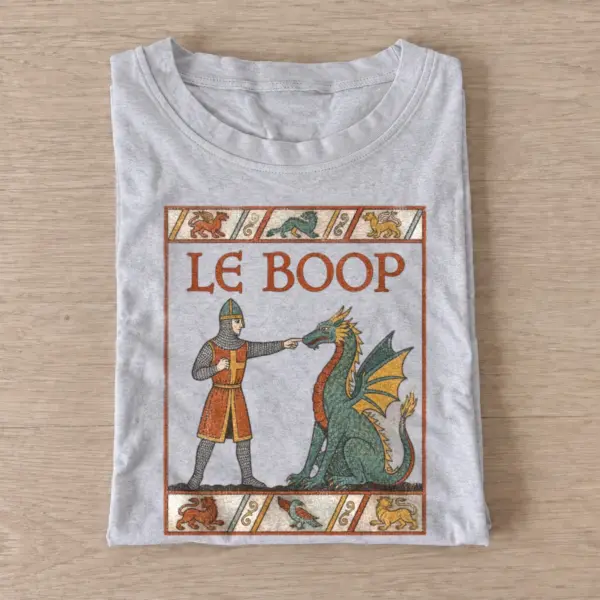 Le boop medieval dragon t shirt gray20le boop dragon.webp