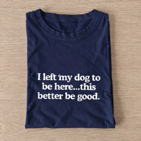 Left my dog t shirt navy20left my dog.webp