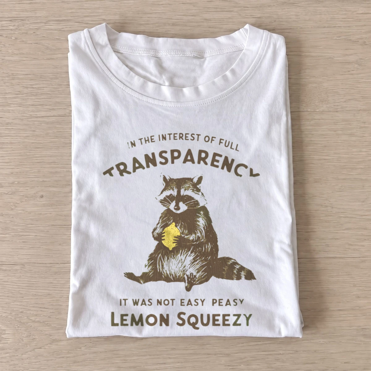 Lemon squeezy raccoon t shirt white20lemon squeezy raccoon.webp