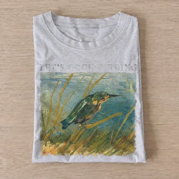 Lets go birding blue heron flight t shirt gray20blue heron flight.webp