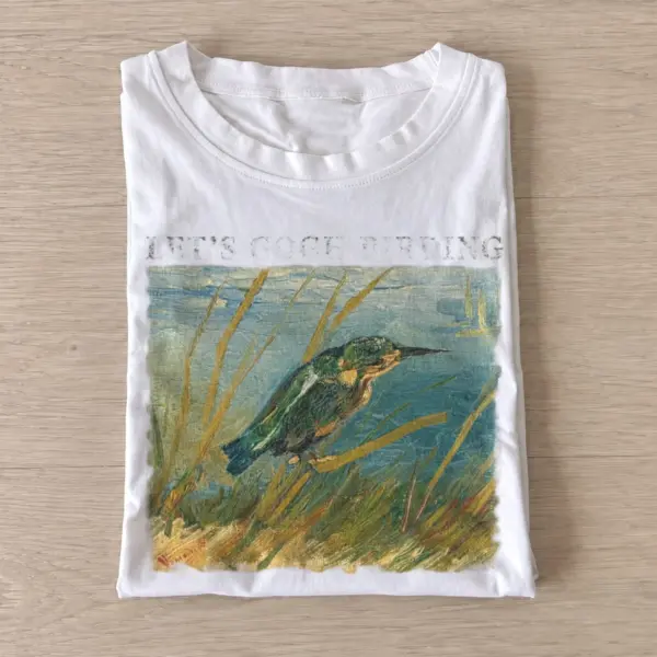 Lets go birding blue heron flight t shirt white20blue heron flight.webp
