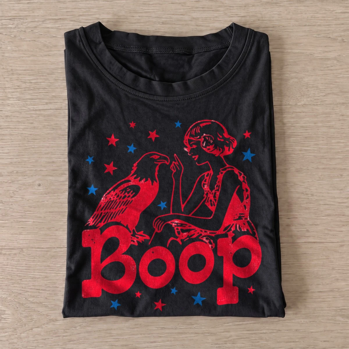 Liberty eagle boop graphic t shirt black20liberty eagle boop.webp