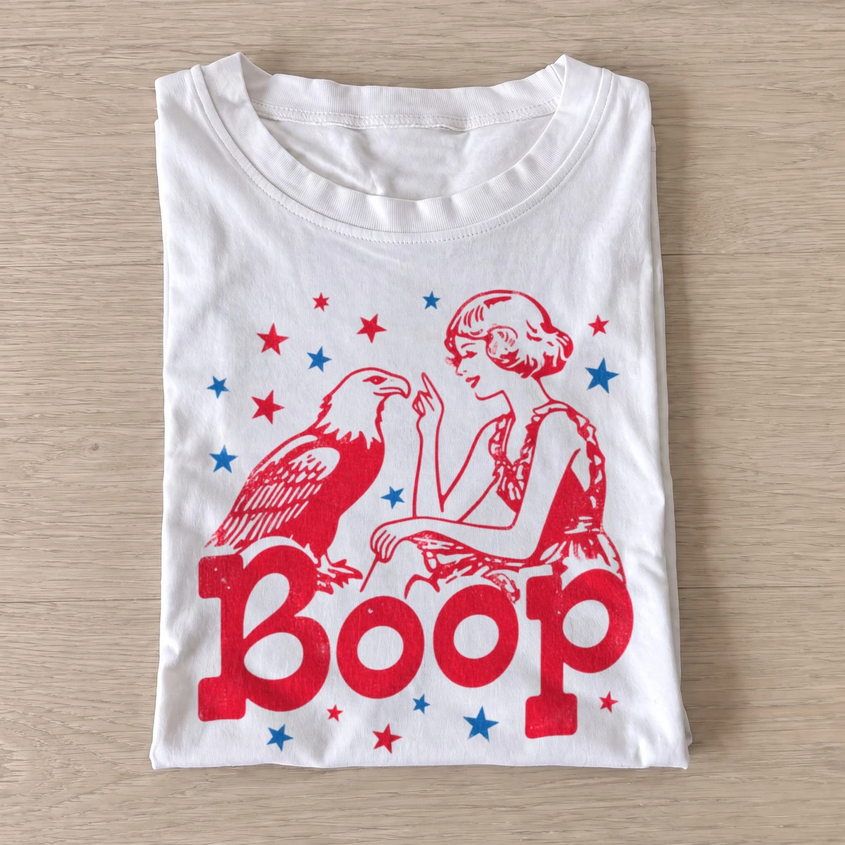 Liberty eagle boop graphic t shirt white20liberty eagle boop.webp