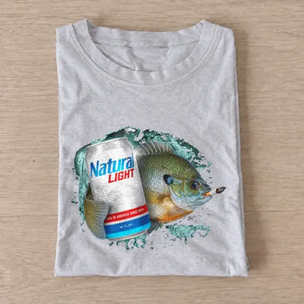 Light lager bluegill t shirt gray20light lager bluegill.webp