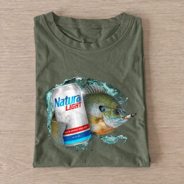 Light lager bluegill t shirt olive20light lager bluegill.webp