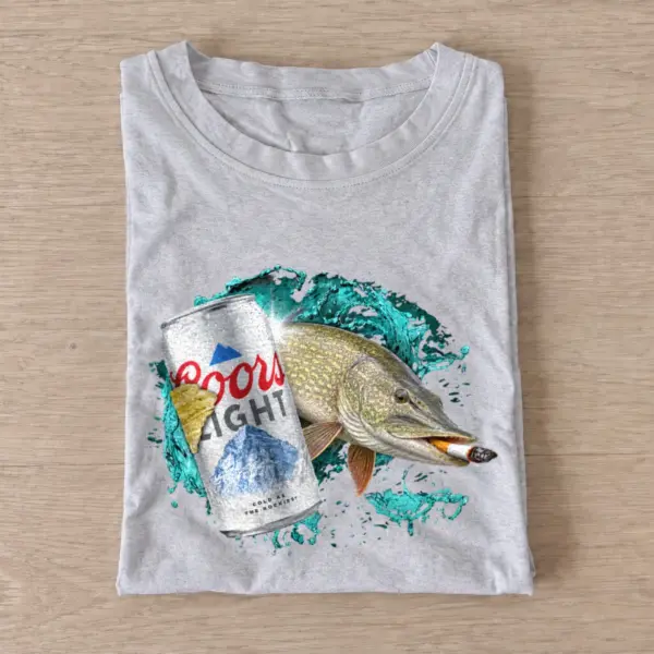 Light lager pike t shirt gray20light lager pike.webp