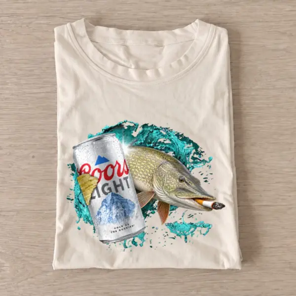 Light lager pike t shirt sand20light lager pike.webp