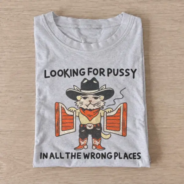 Looking for pussy western saloon cat t shirt gray20saloon cat.webp