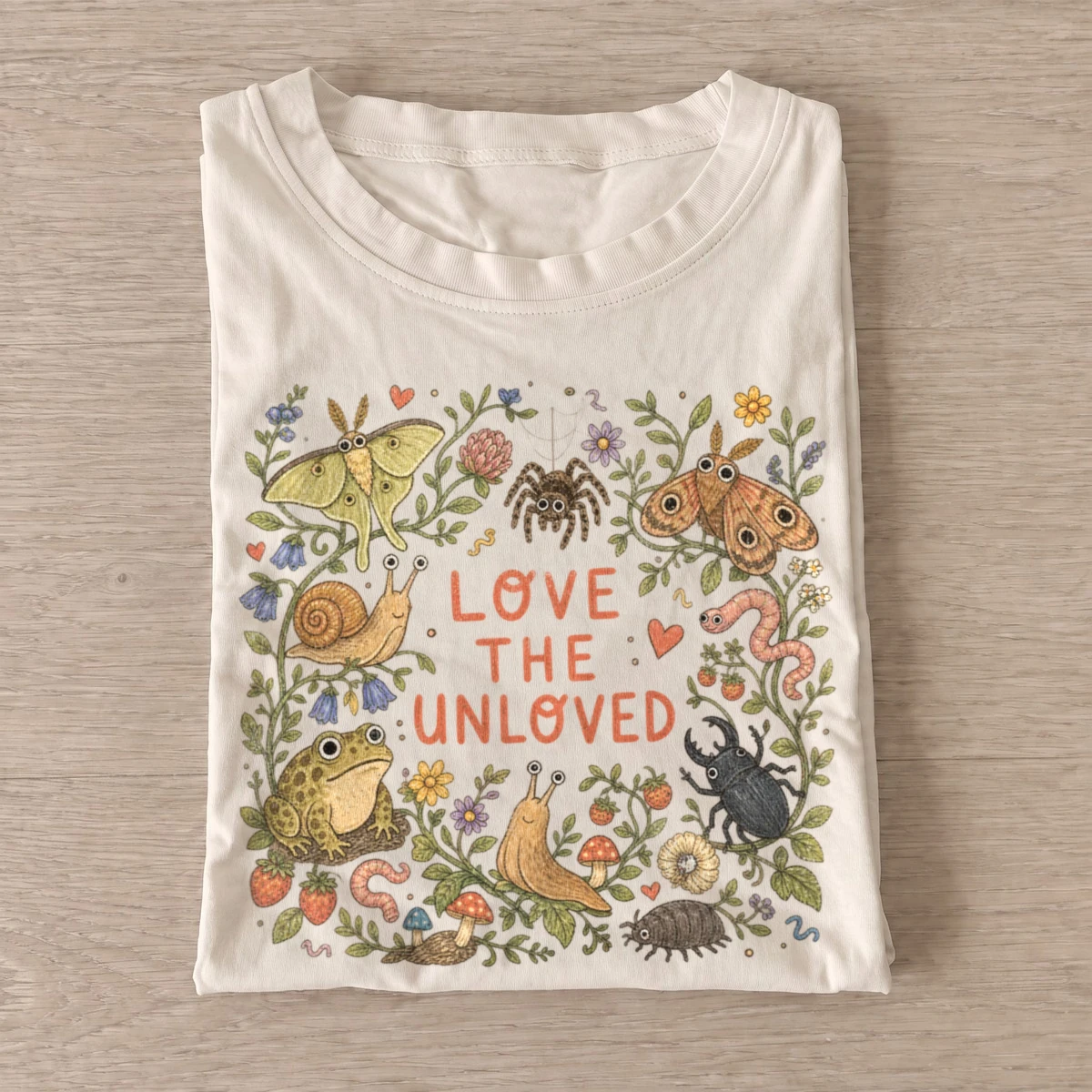 Love the unloved garden t shirt sand20love unloved garden.webp