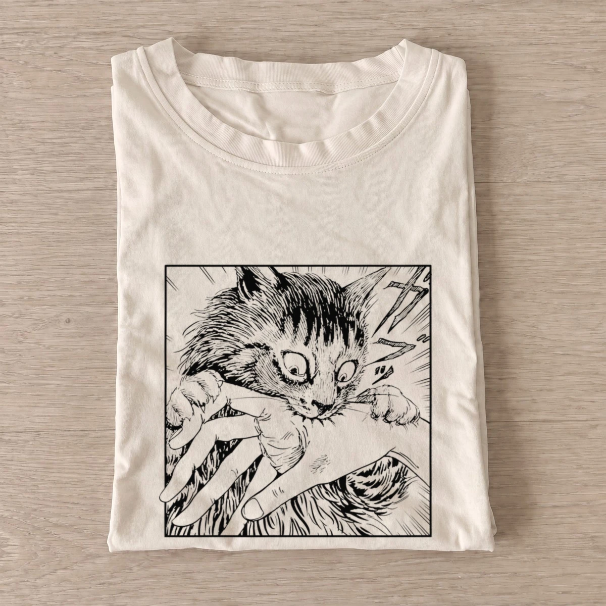 Manga cat bite t shirt sand20manga cat bite.webp