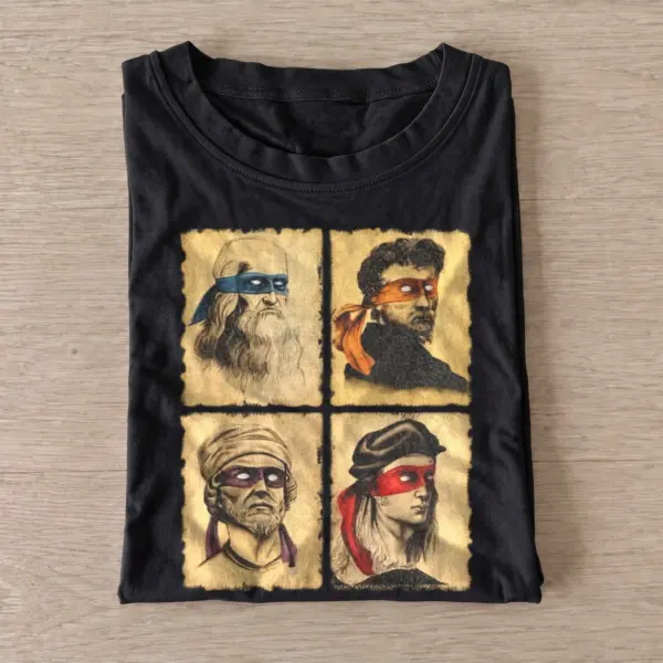 Masked philosophers graphic t shirt black20masked philosophers.webp