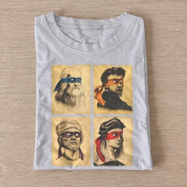 Masked philosophers graphic t shirt gray20masked philosophers.webp