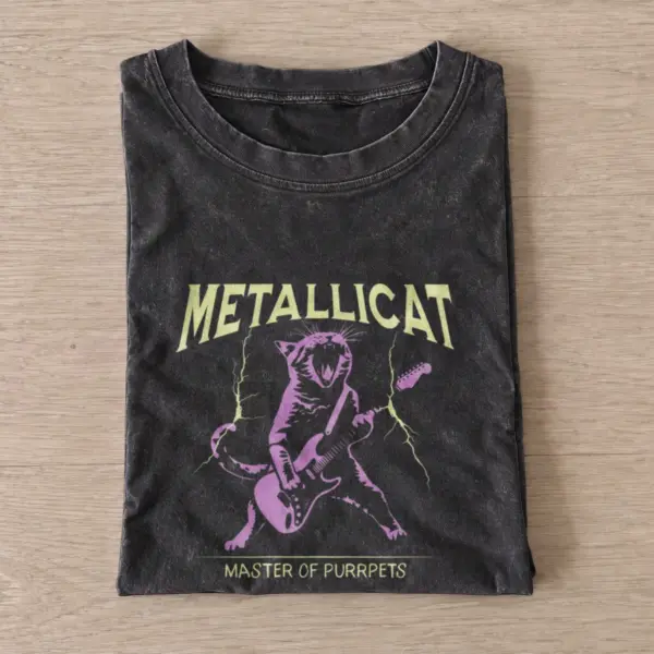 Master of purrpets vintage t shirt washed20black20master of purrpets.webp