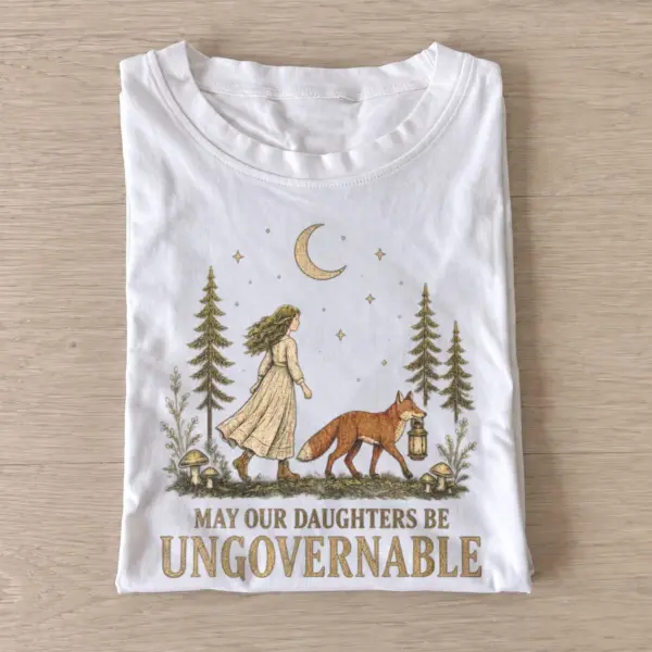 May our daughters be ungovernable t shirt white20ungovernable daughters.webp