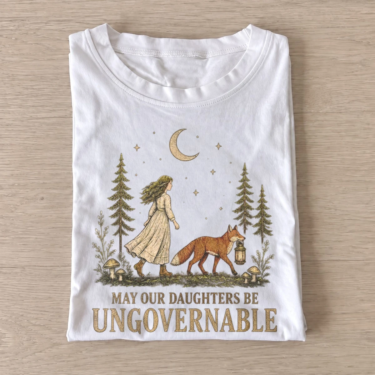 May our daughters be ungovernable t shirt white20ungovernable daughters.webp