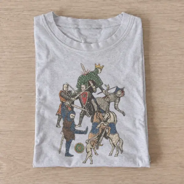 Medieval knight parade t shirt gray20medieval knight parade.webp